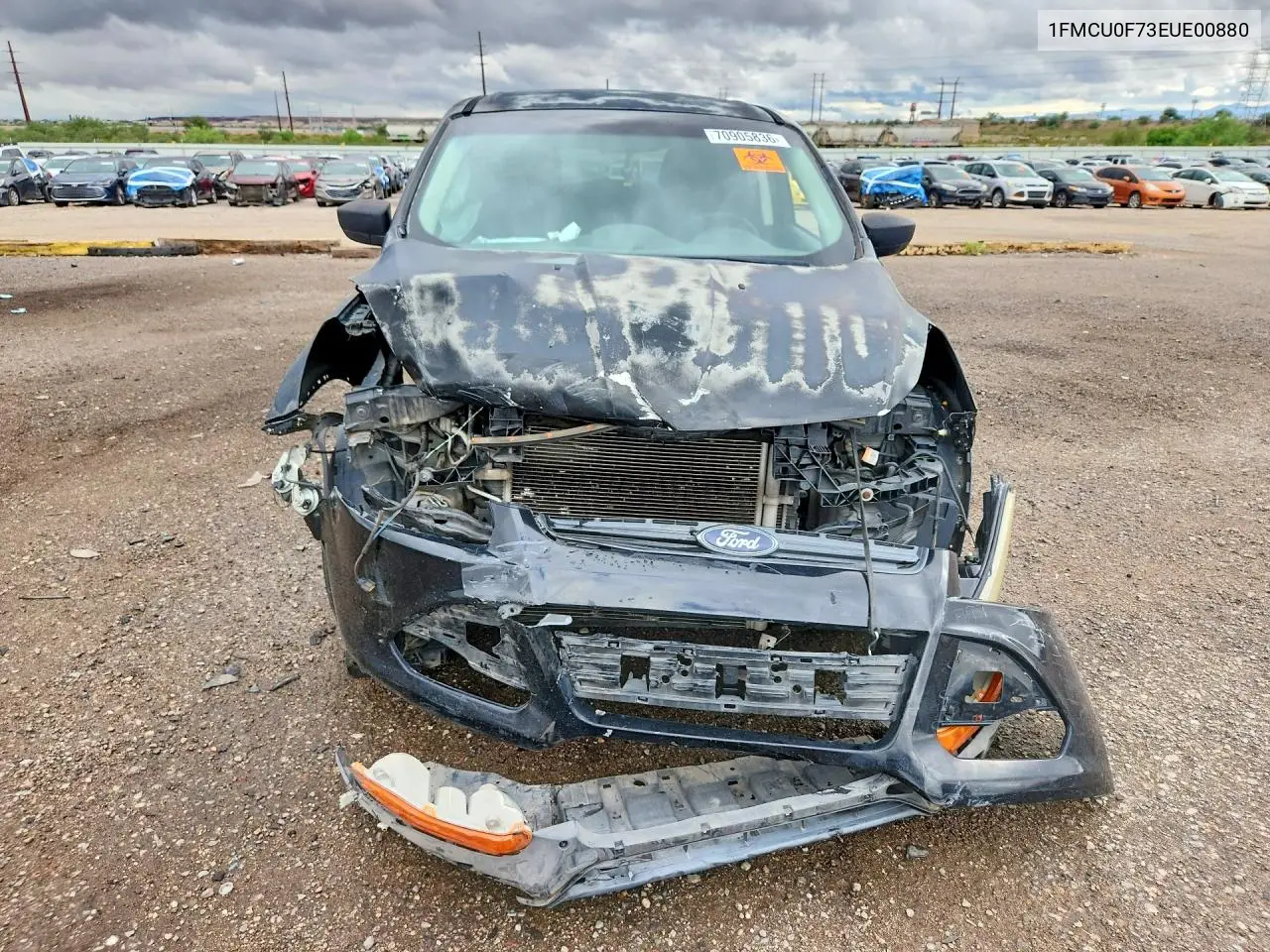 2014 FORD ESCAPE VIN 1FMCU0F73EUE00880 — фото 5