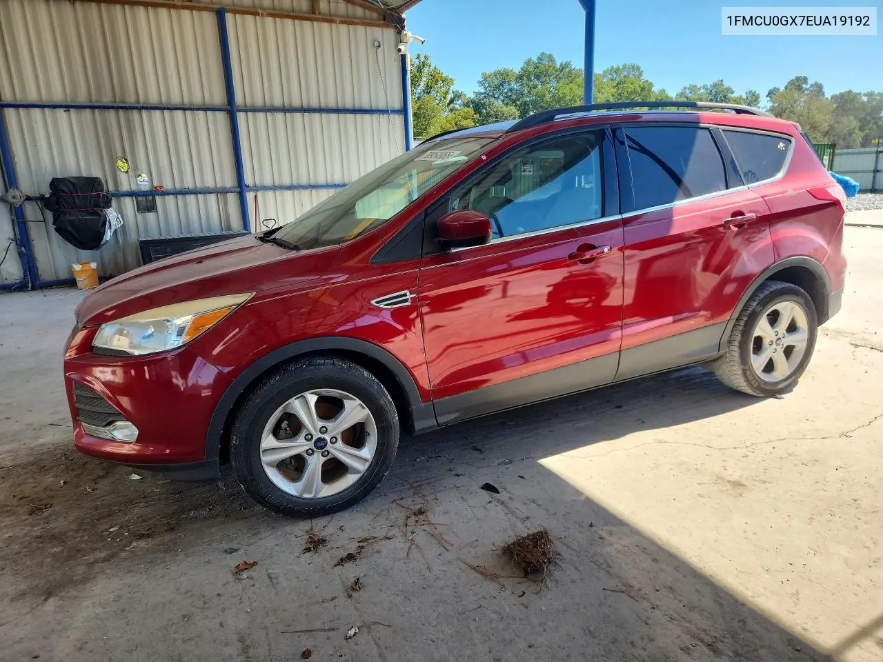 FORD ESCAPE 2014, VIN 1FMCU0GX7EUA19192