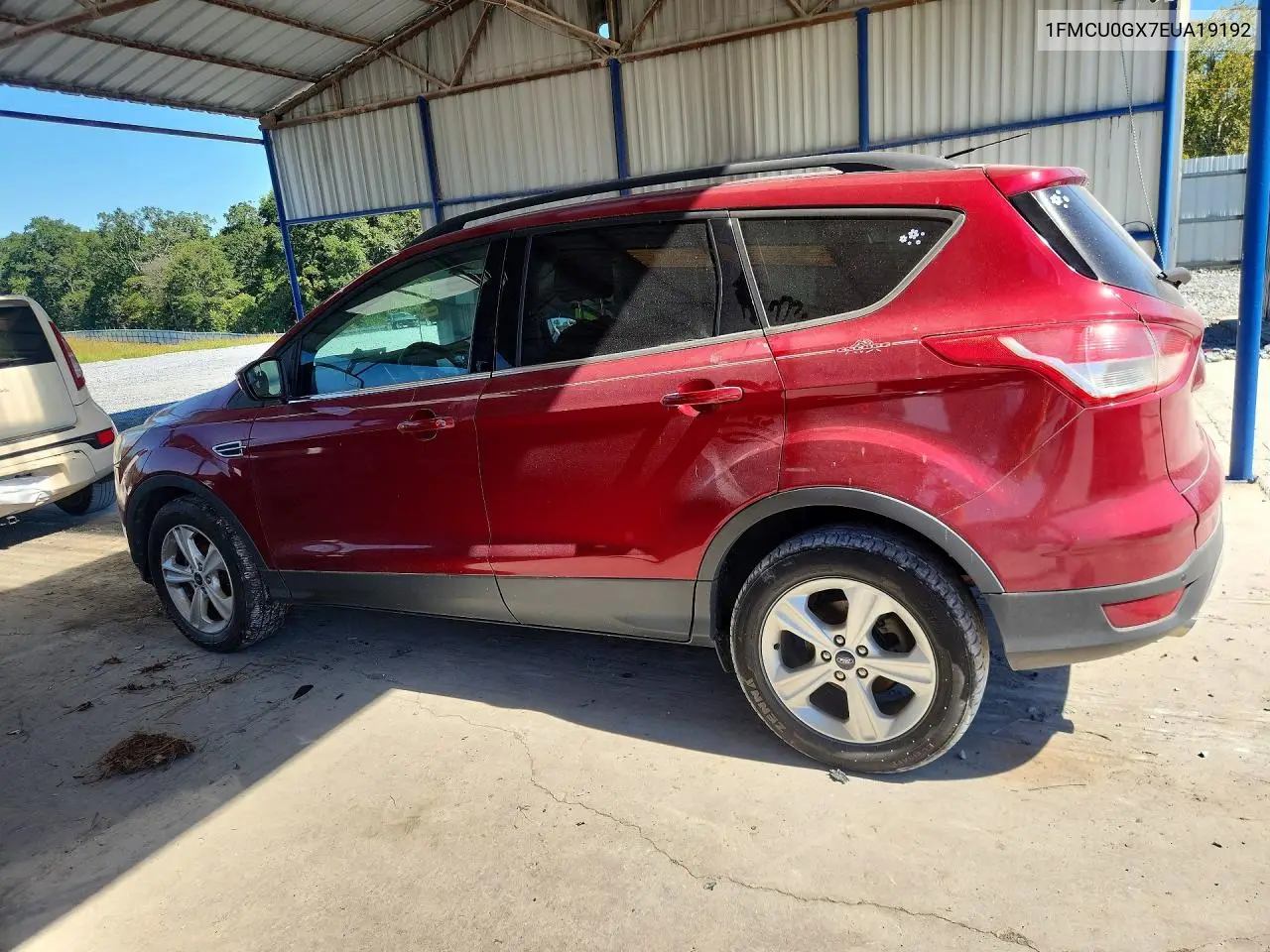 2014 FORD ESCAPE VIN 1FMCU0GX7EUA19192 — фото 2