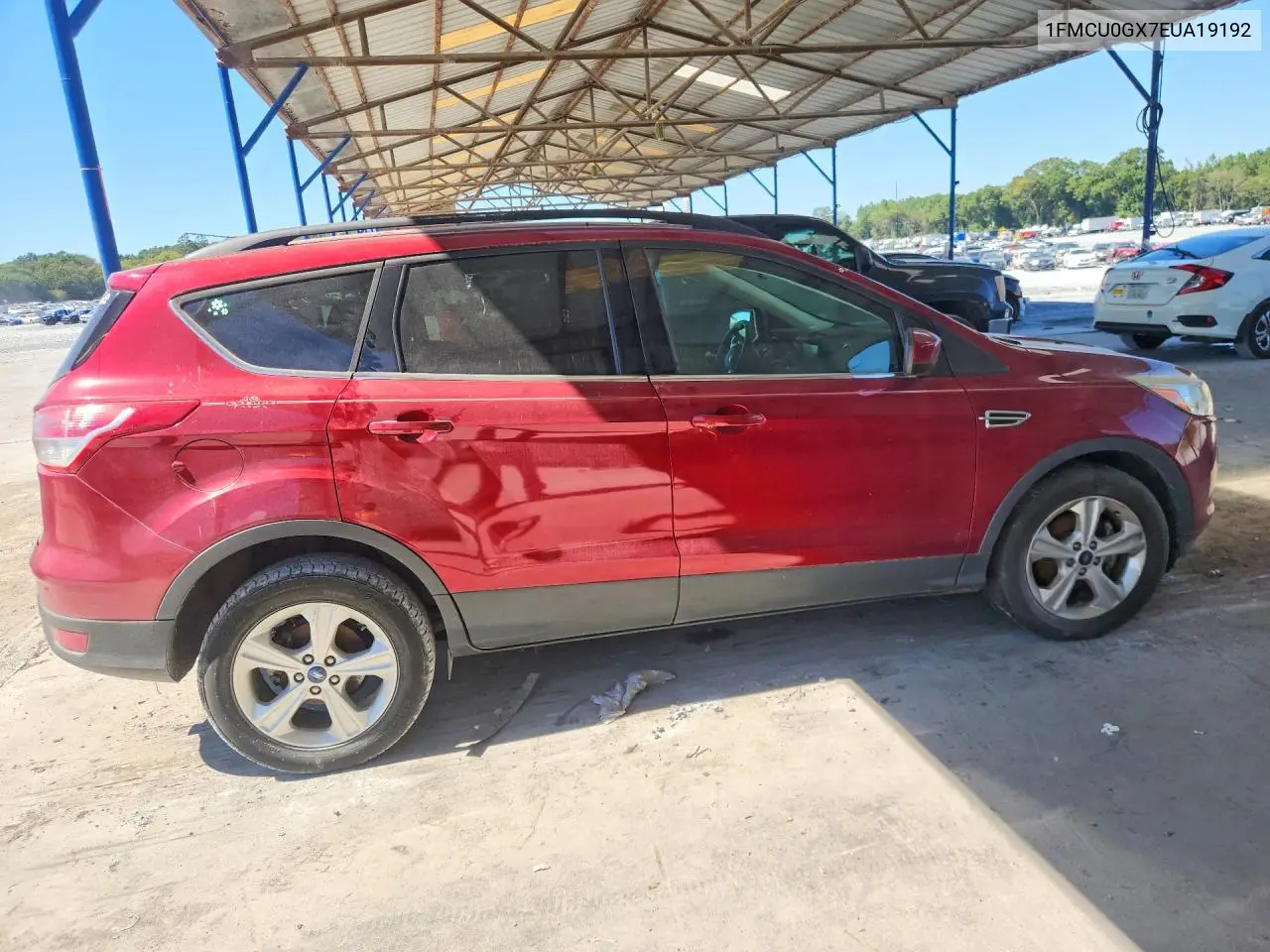 2014 FORD ESCAPE VIN 1FMCU0GX7EUA19192 — фото 3