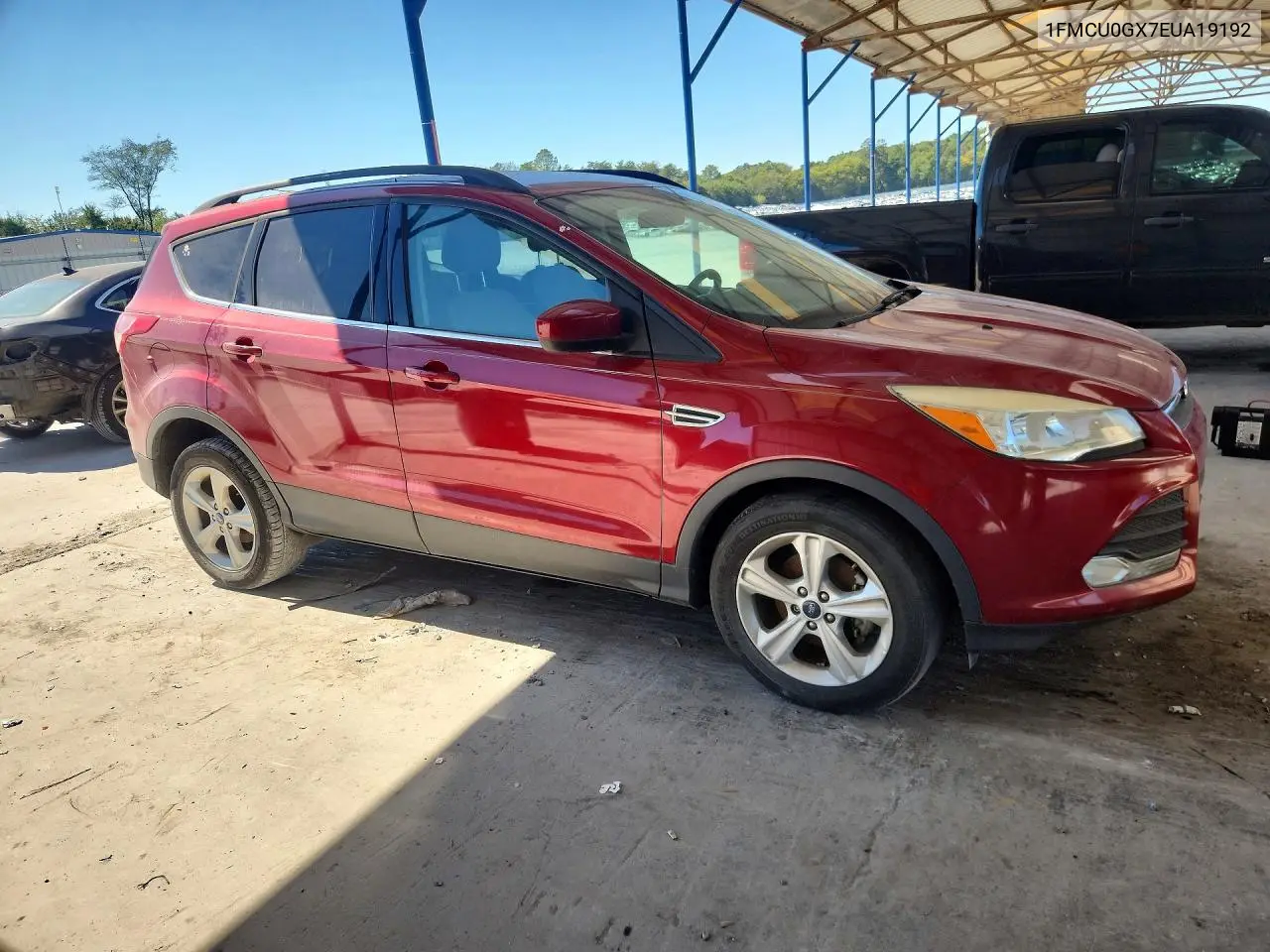 2014 FORD ESCAPE VIN 1FMCU0GX7EUA19192 — фото 4