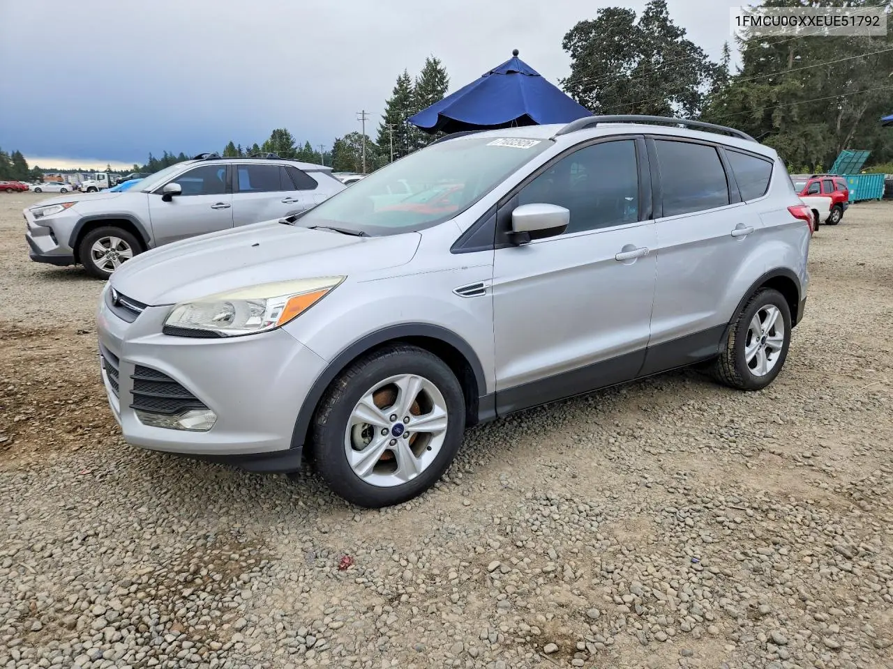 FORD ESCAPE 2014, VIN 1FMCU0GXXEUE51792