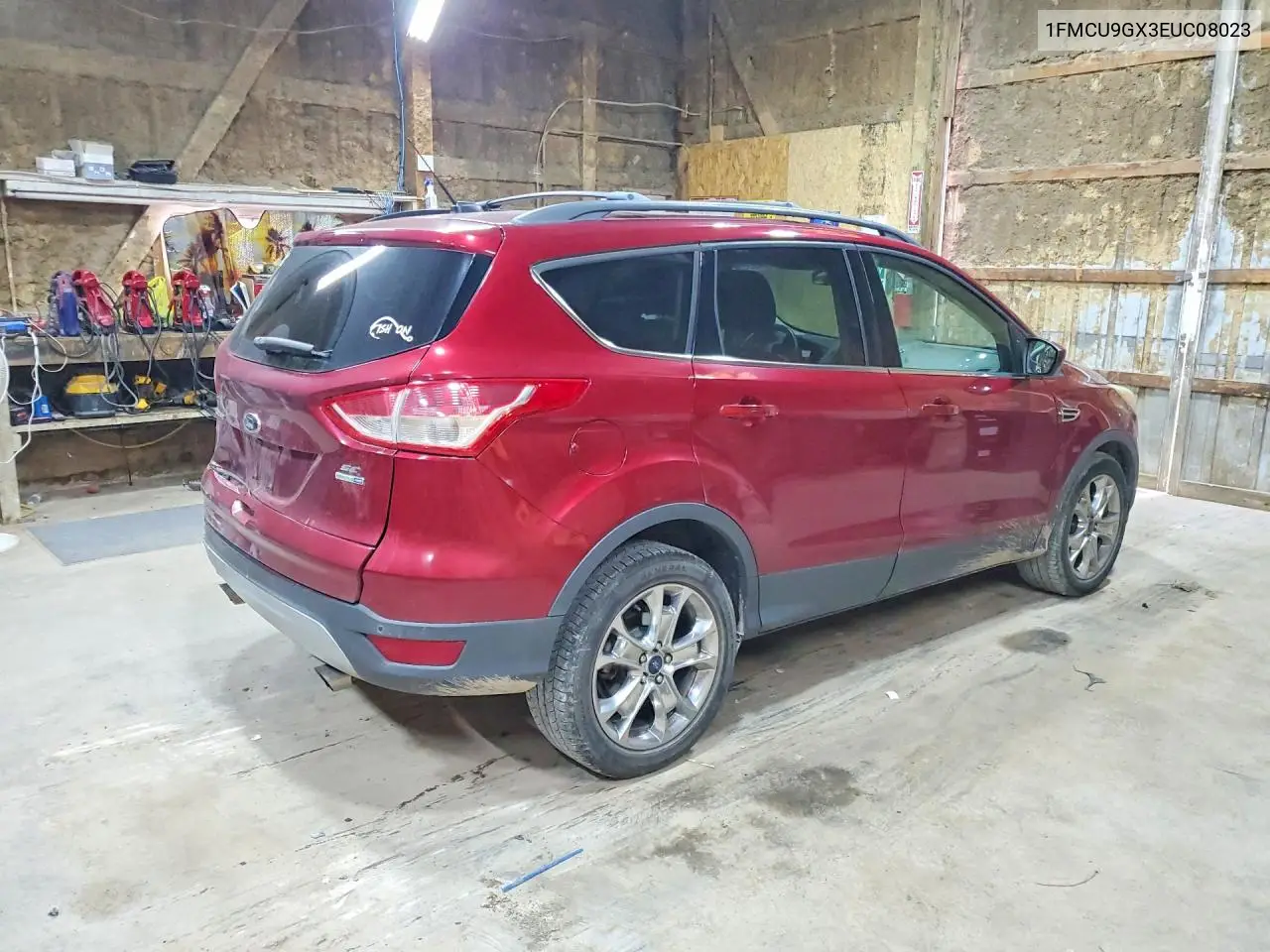 2014 FORD ESCAPE VIN 1FMCU9GX3EUC08023 — фото 3
