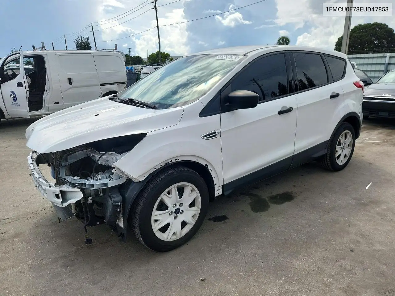 FORD ESCAPE 2014, VIN 1FMCU0F78EUD47853