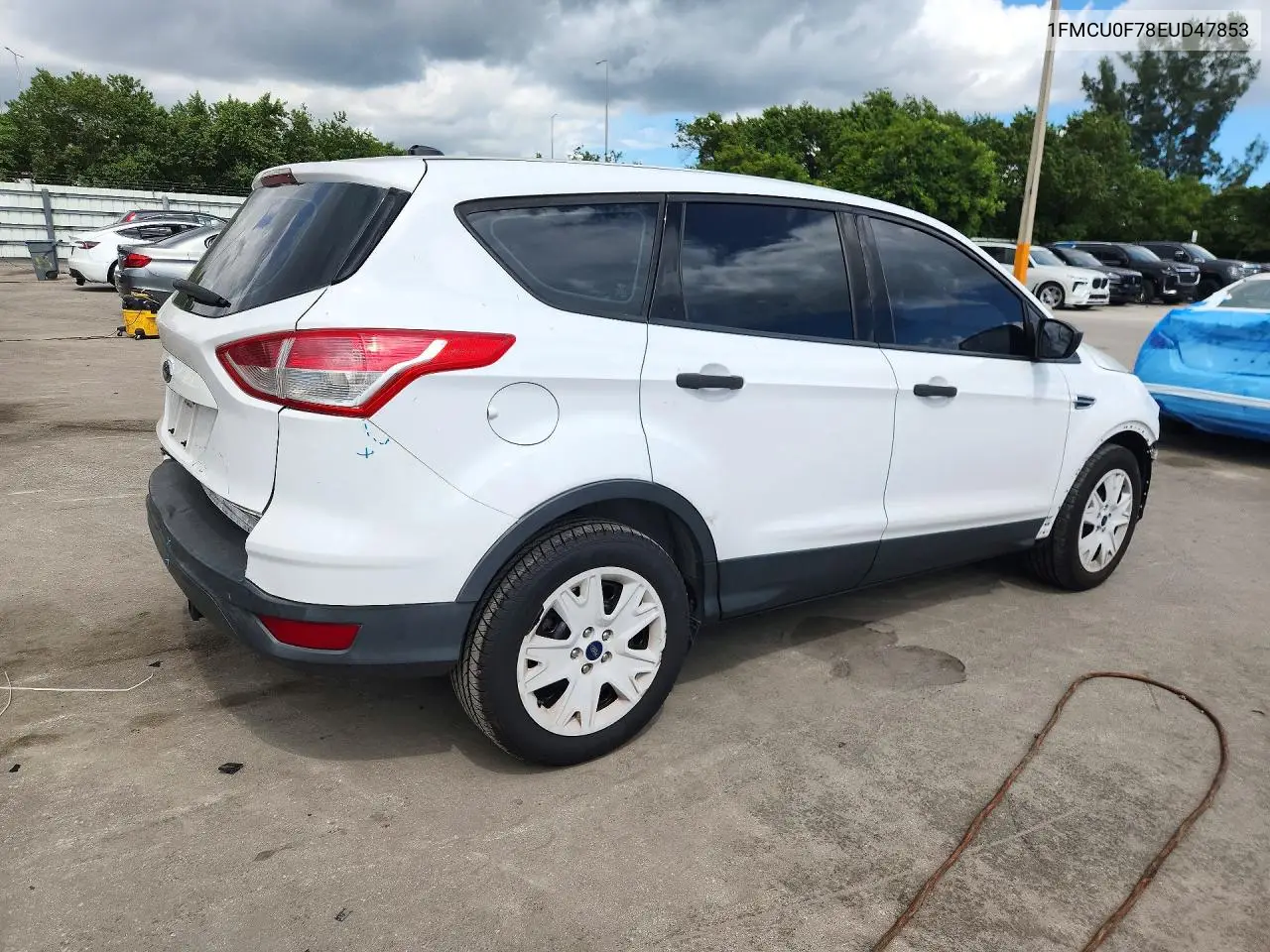 2014 FORD ESCAPE VIN 1FMCU0F78EUD47853 — фото 3