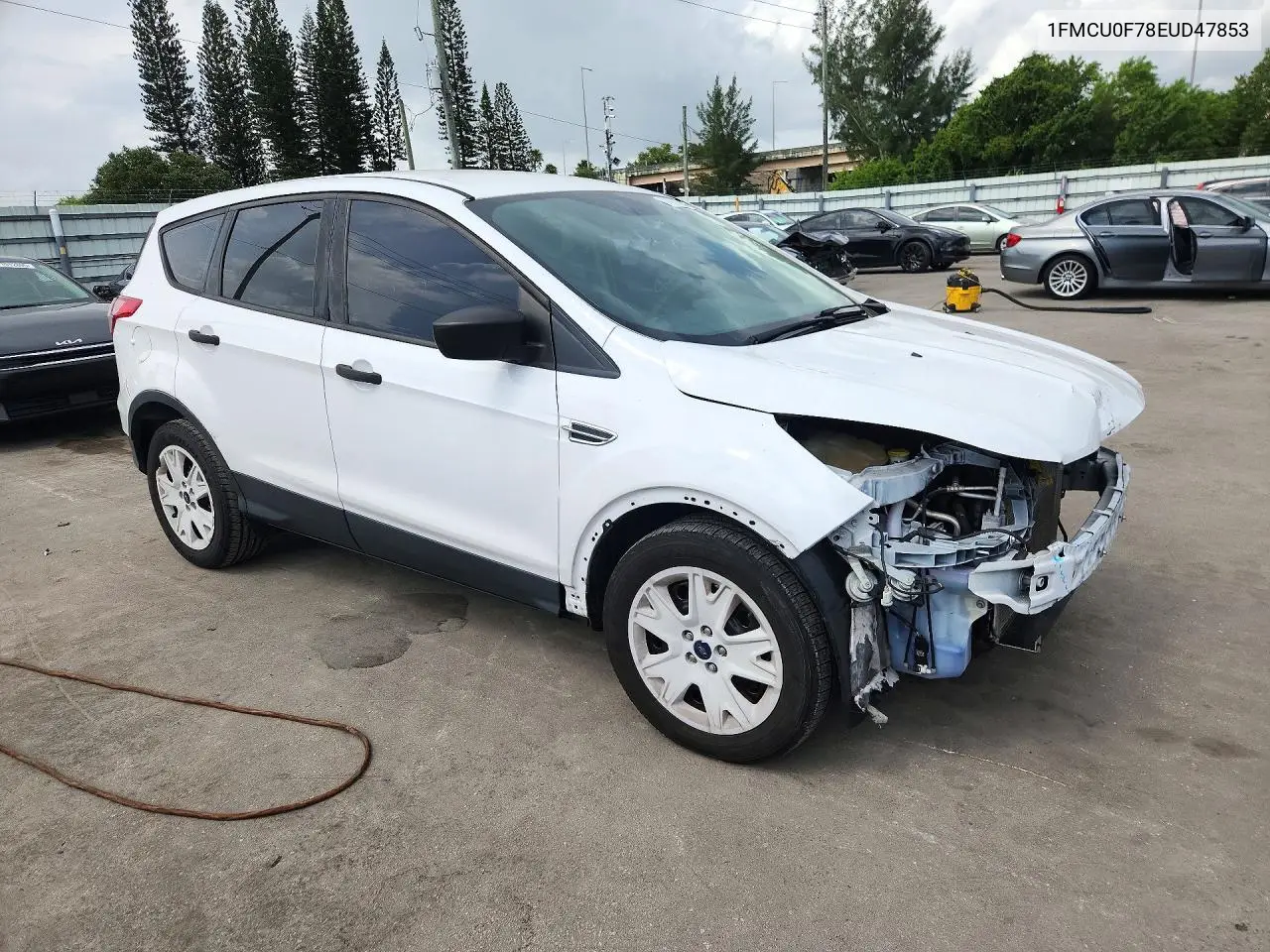 2014 FORD ESCAPE VIN 1FMCU0F78EUD47853 — фото 4