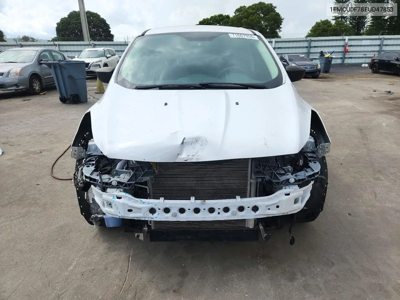 2014 FORD ESCAPE VIN 1FMCU0F78EUD47853 — фото 5