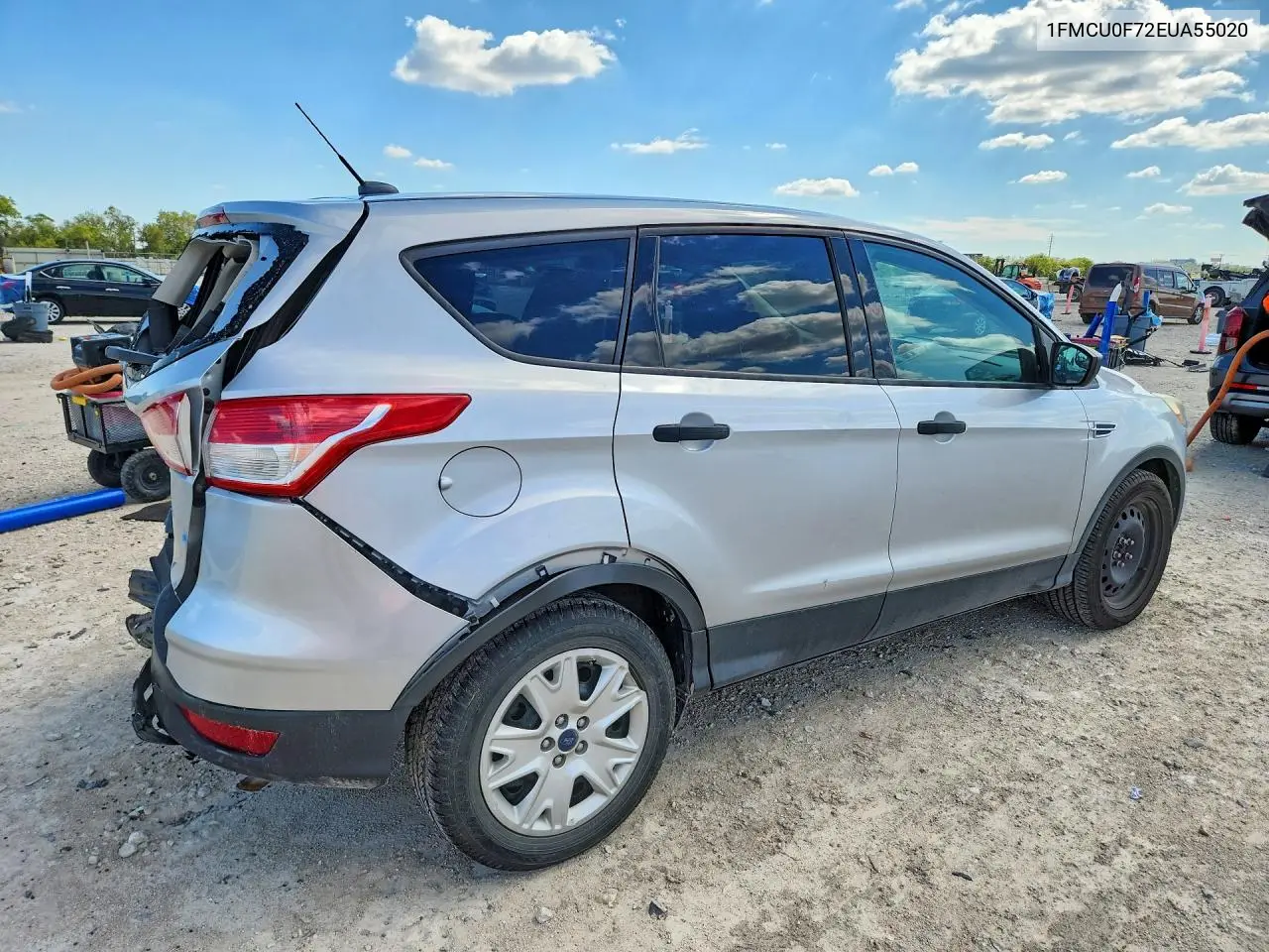 2014 FORD ESCAPE VIN 1FMCU0F72EUA55020 — фото 3