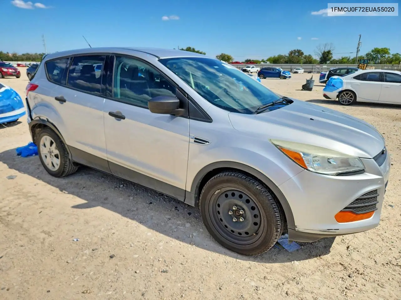 2014 FORD ESCAPE VIN 1FMCU0F72EUA55020 — фото 4