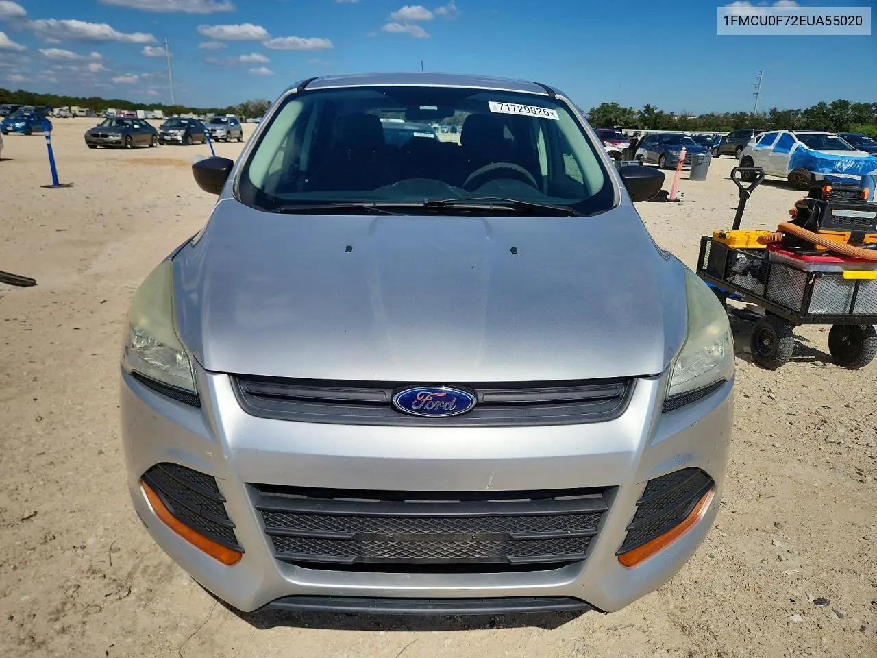 2014 FORD ESCAPE VIN 1FMCU0F72EUA55020 — фото 5