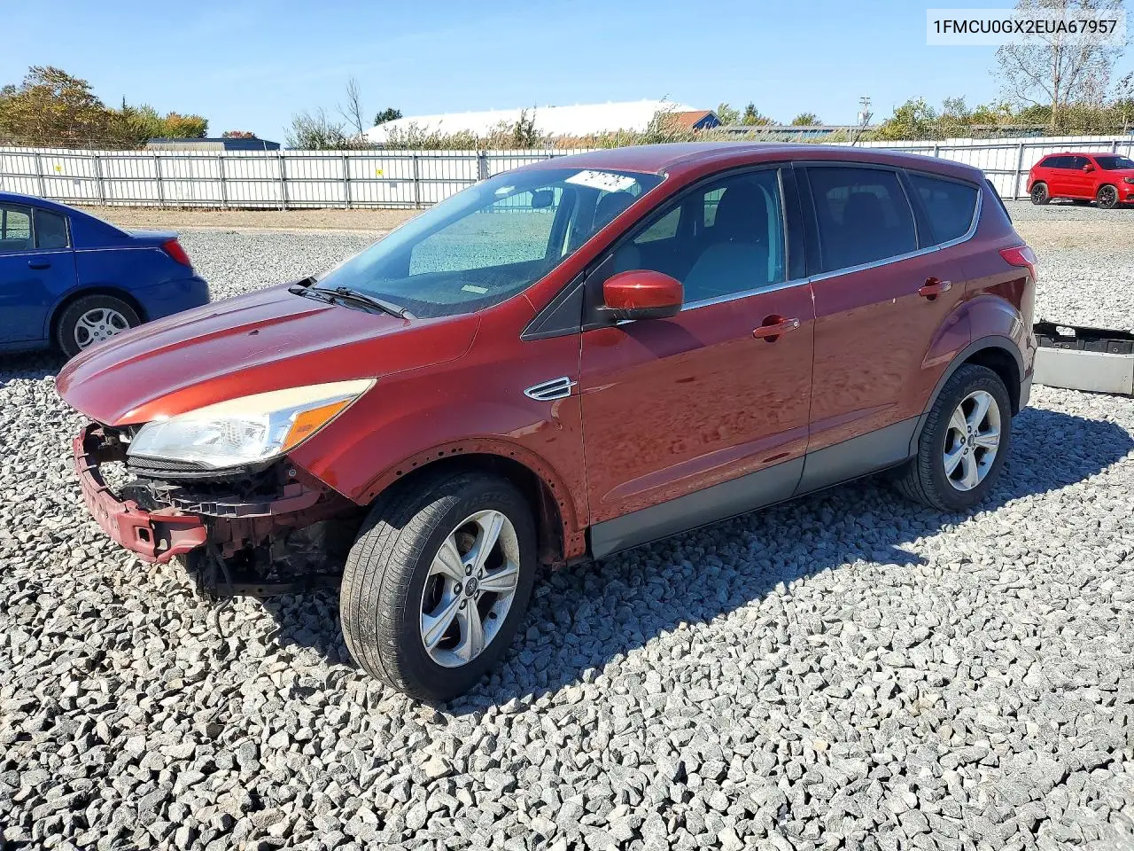 FORD ESCAPE 2014, VIN 1FMCU0GX2EUA67957