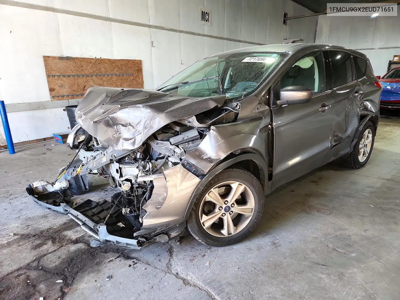 FORD ESCAPE 2014, VIN 1FMCU9GX2EUD71651