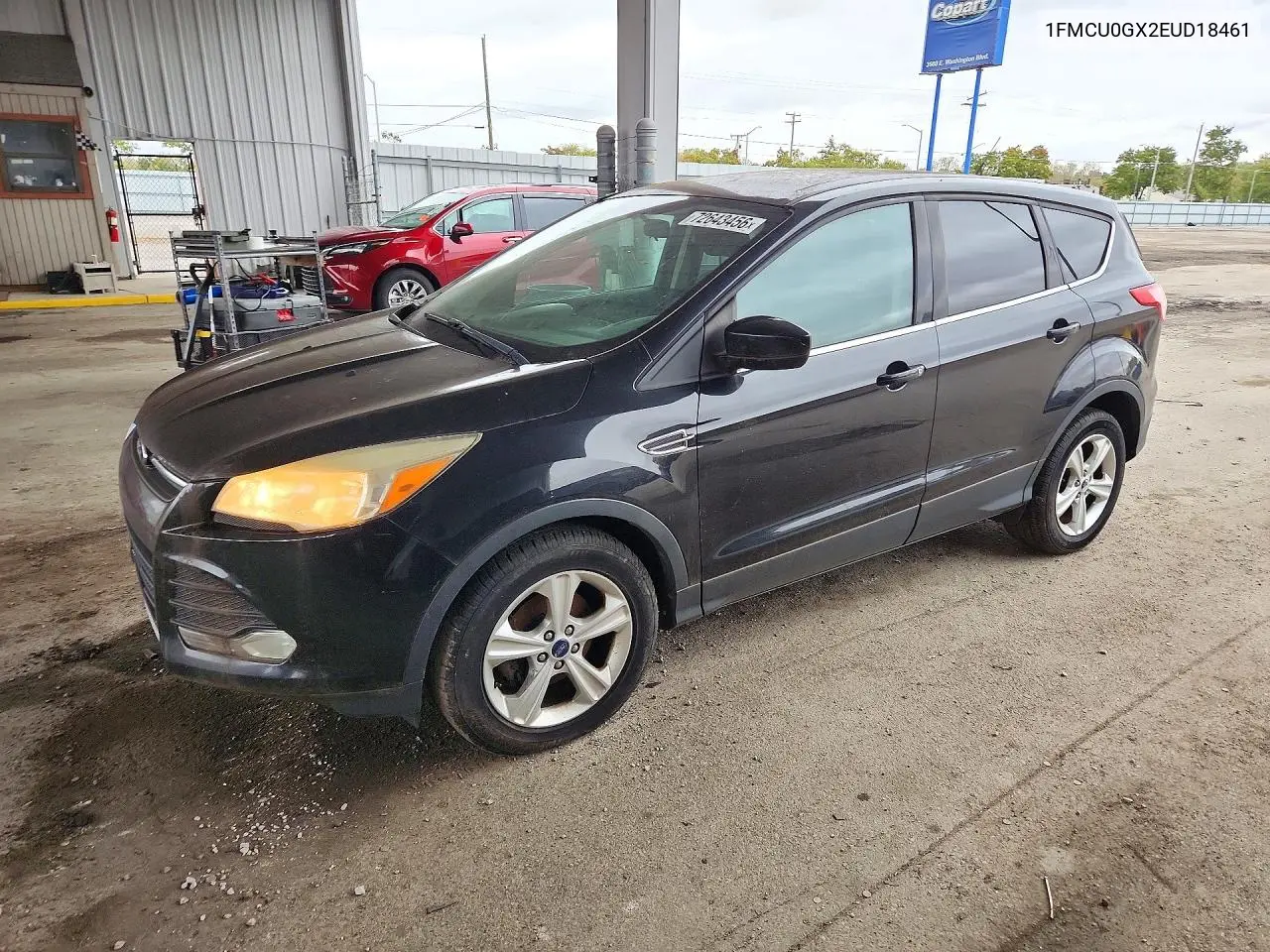 FORD ESCAPE 2014, VIN 1FMCU0GX2EUD18461