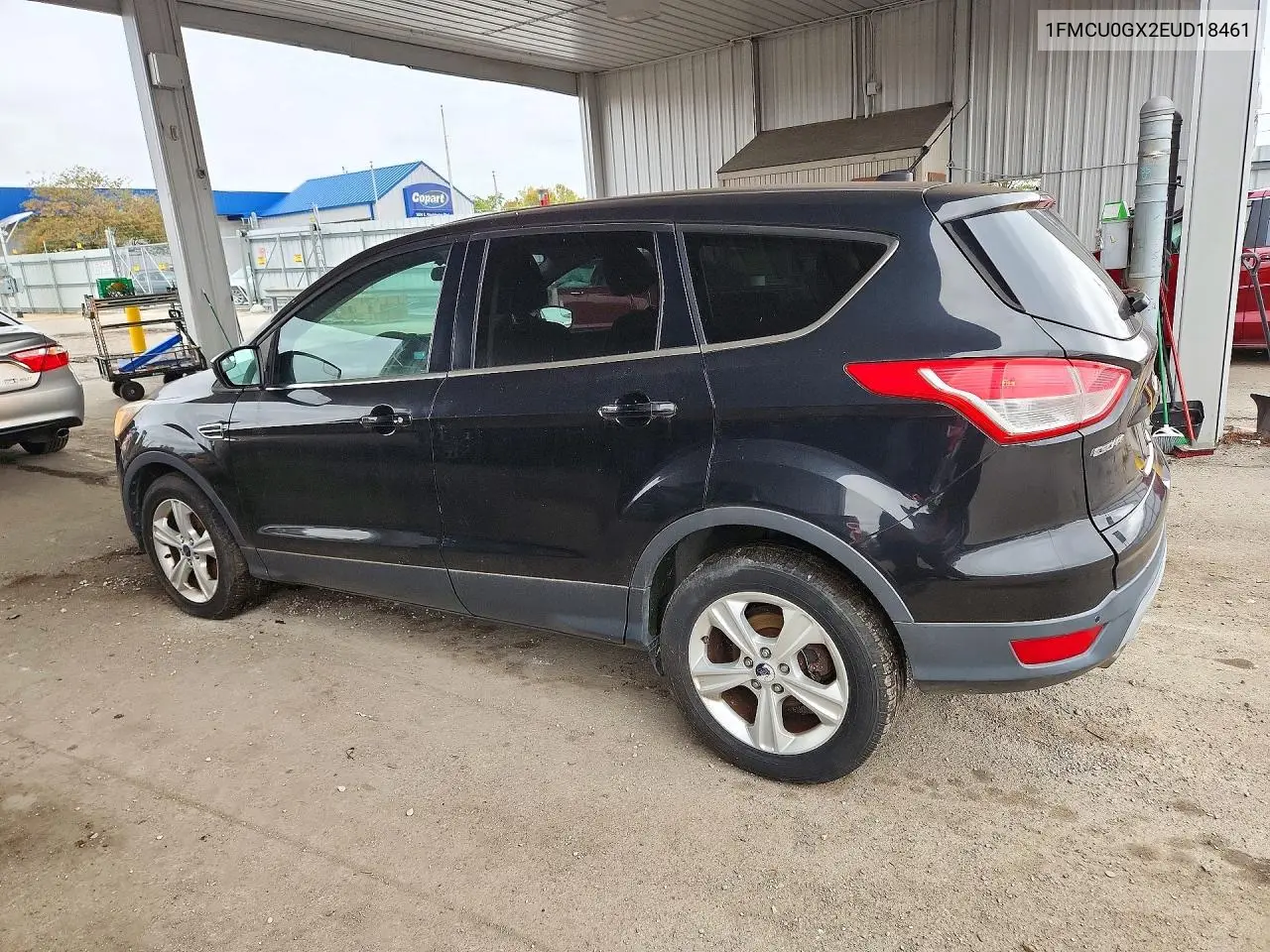 2014 FORD ESCAPE VIN 1FMCU0GX2EUD18461 — фото 2