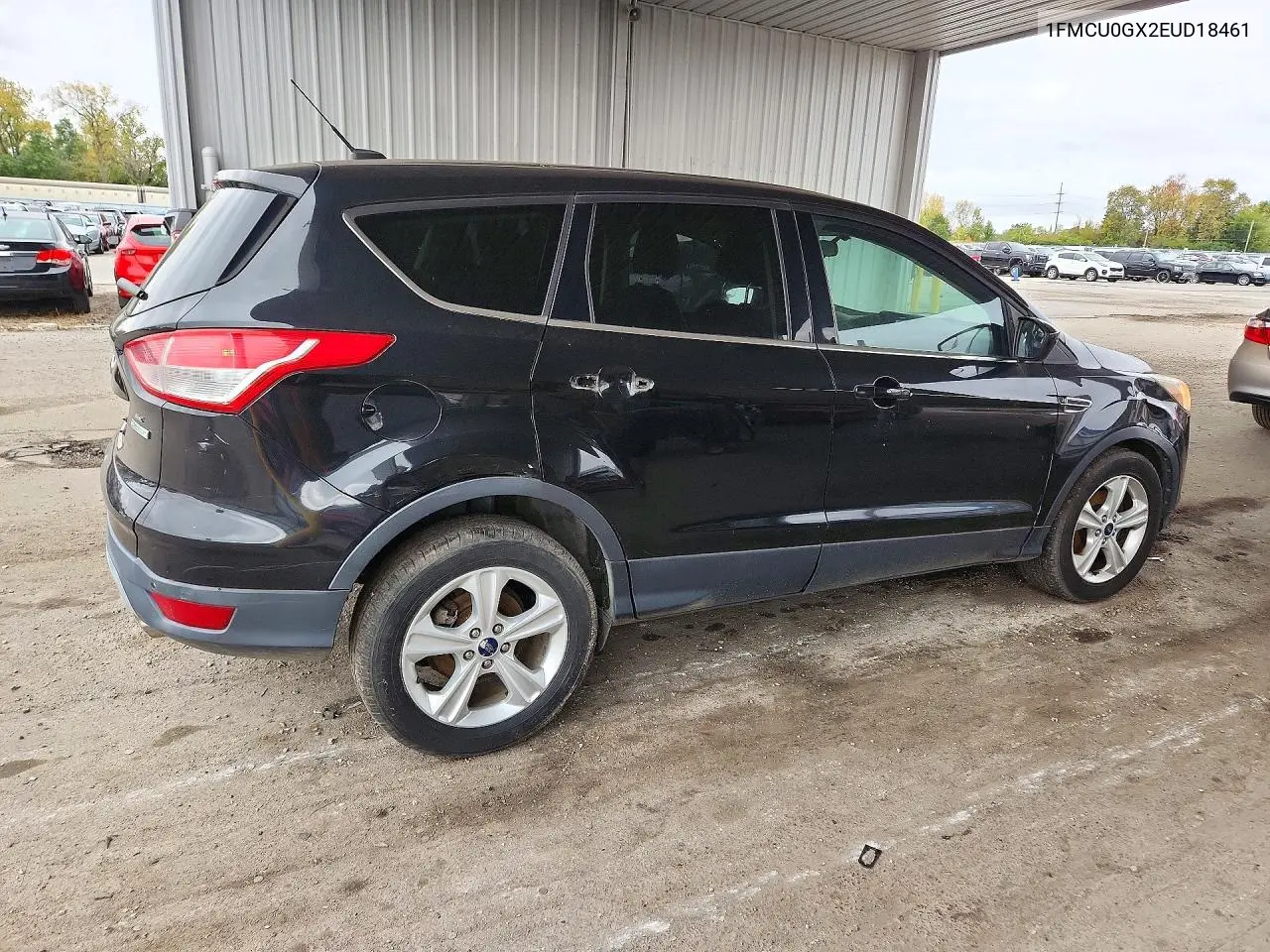 2014 FORD ESCAPE VIN 1FMCU0GX2EUD18461 — фото 3