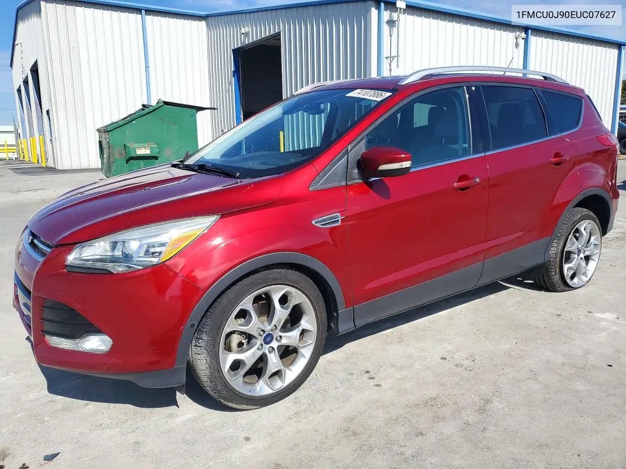 FORD ESCAPE 2014, VIN 1FMCU0J90EUC07627