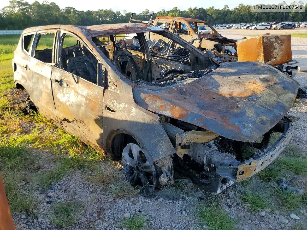 2015 FORD ESCAPE VIN 1FMCU0G71FUC07546 — фото 4