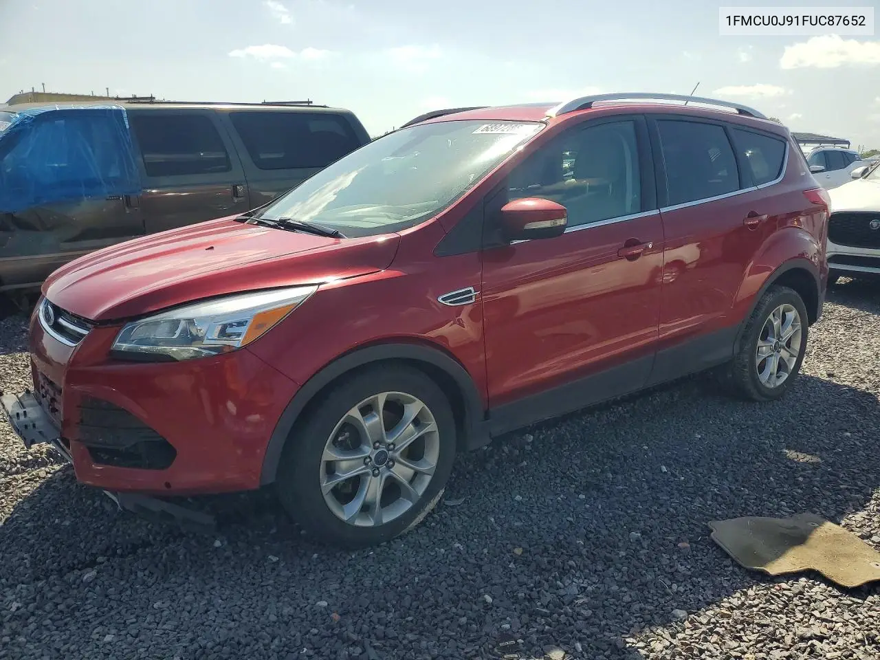 FORD ESCAPE 2015, VIN 1FMCU0J91FUC87652