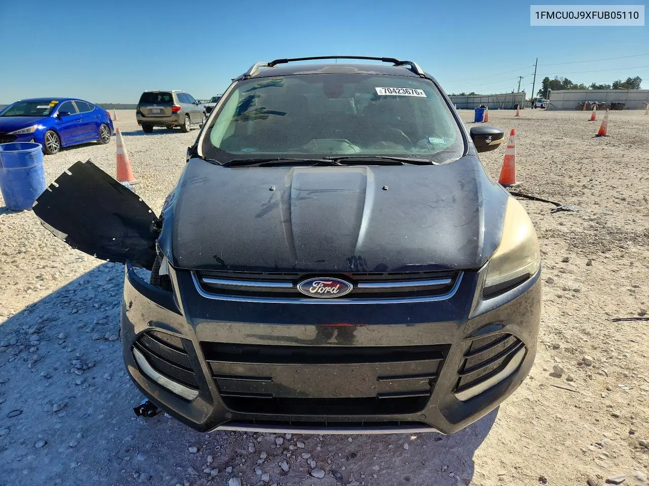 2015 FORD ESCAPE VIN 1FMCU0J9XFUB05110 — фото 5