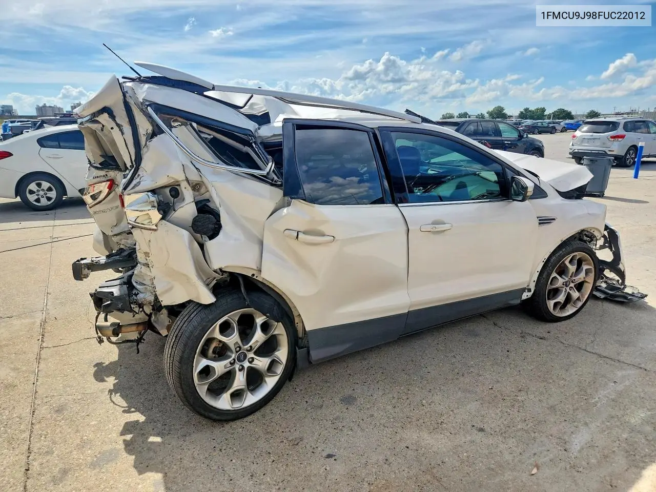 2015 FORD ESCAPE VIN 1FMCU9J98FUC22012 — фото 3