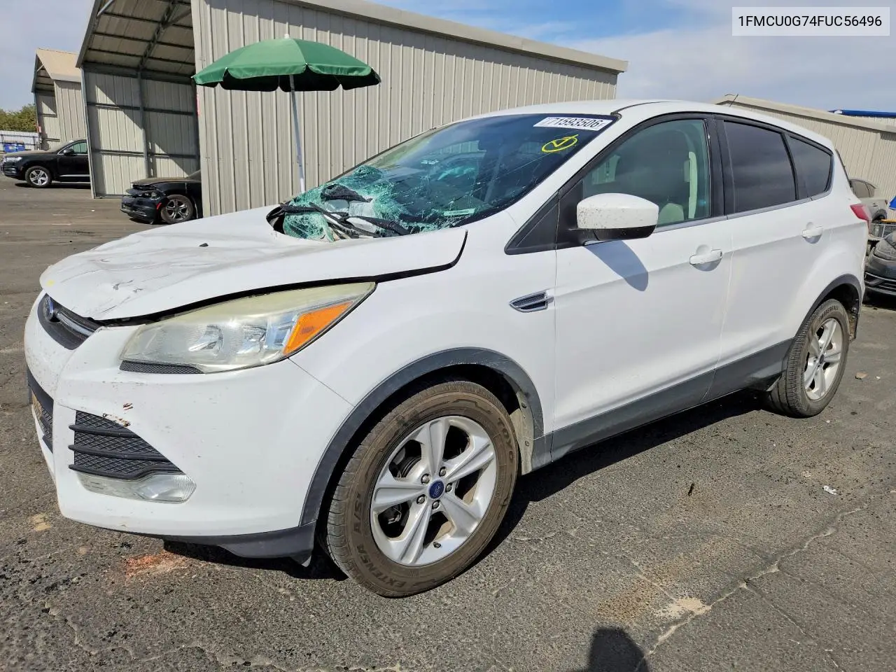 FORD ESCAPE 2015, VIN 1FMCU0G74FUC56496