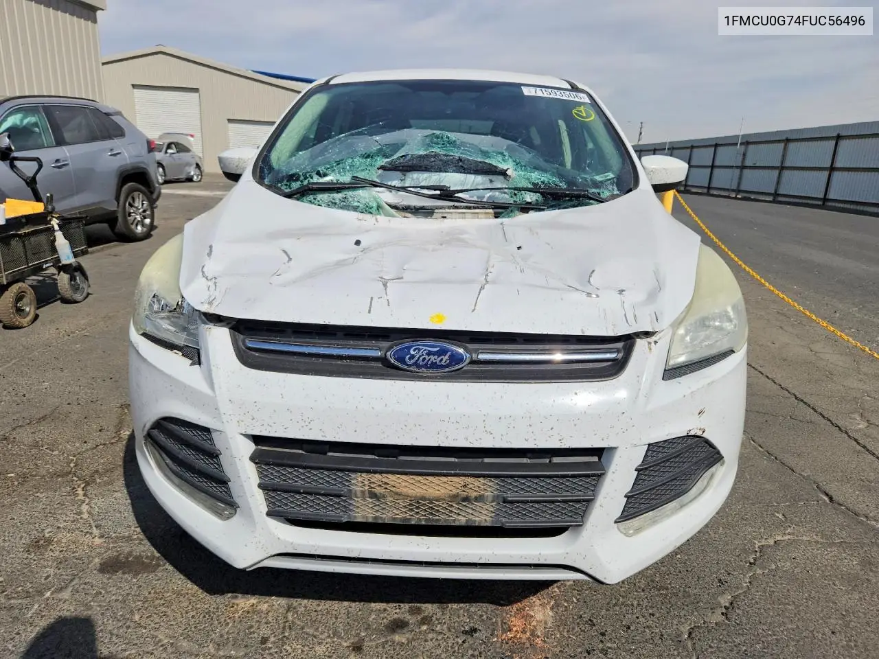 2015 FORD ESCAPE VIN 1FMCU0G74FUC56496 — фото 5