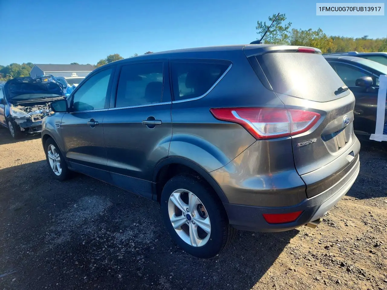2015 FORD ESCAPE VIN 1FMCU0G70FUB13917 — фото 2