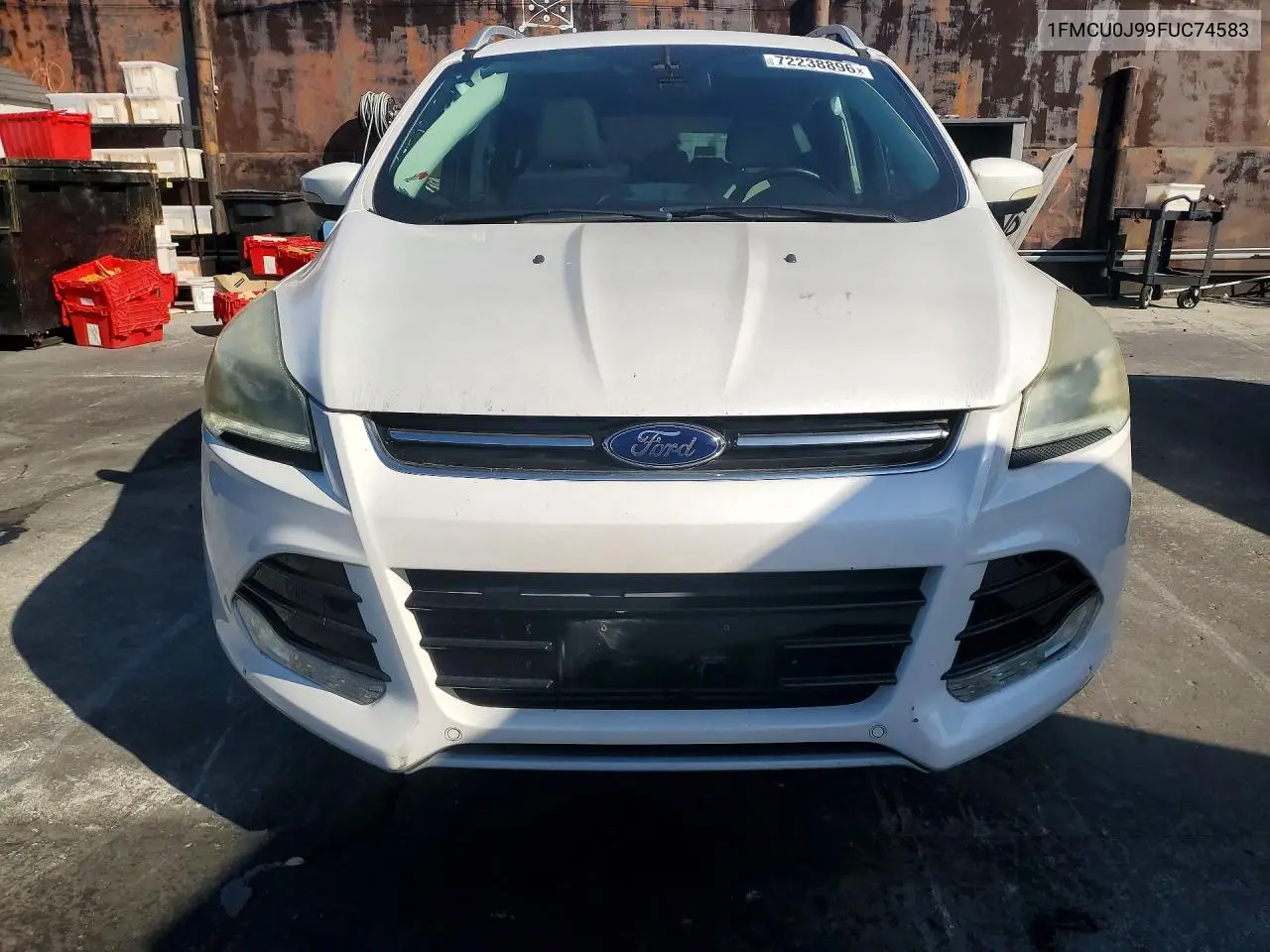 2015 FORD ESCAPE VIN 1FMCU0J99FUC74583 — фото 5