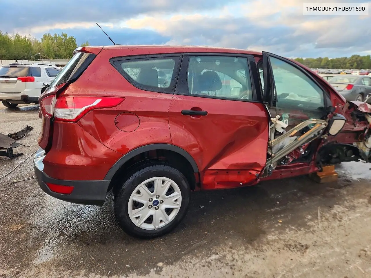 2015 FORD ESCAPE VIN 1FMCU0F71FUB91690 — фото 3