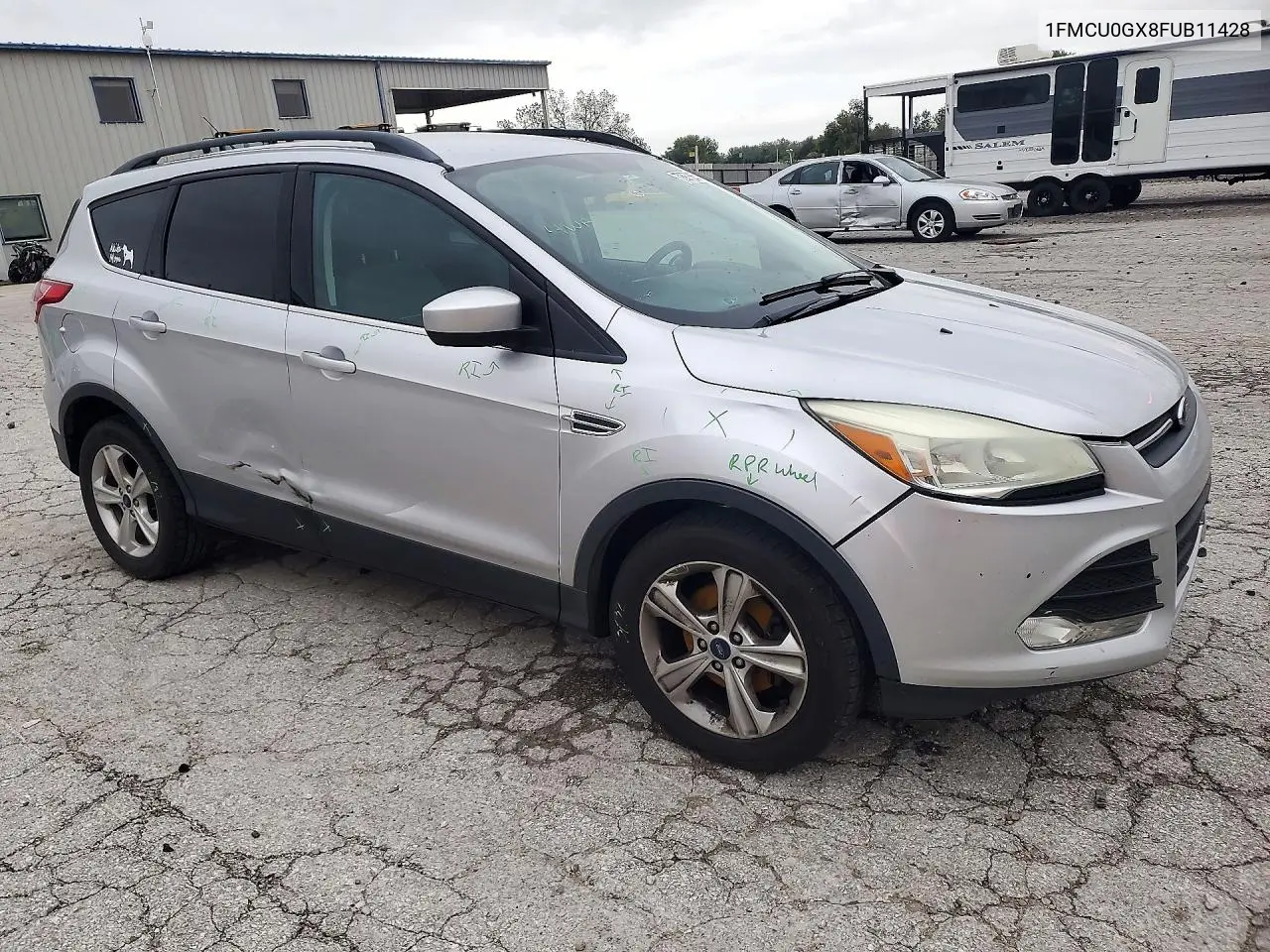 2015 FORD ESCAPE VIN 1FMCU0GX8FUB11428 — фото 4