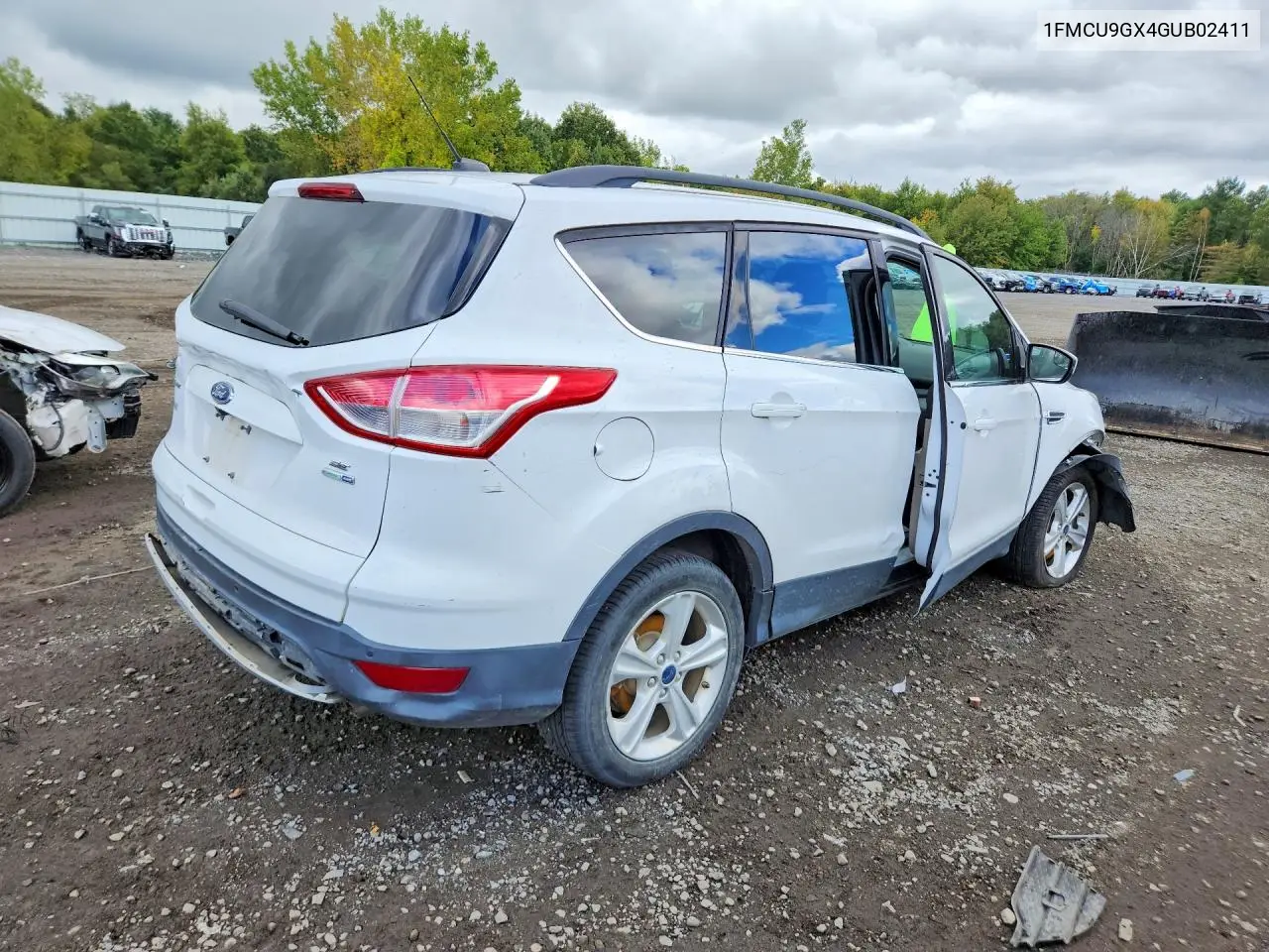 2016 FORD ESCAPE VIN 1FMCU9GX4GUB02411 — фото 3