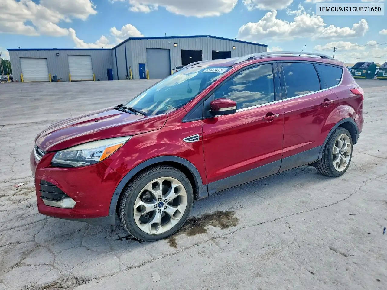 FORD ESCAPE 2016, VIN 1FMCU9J91GUB71650