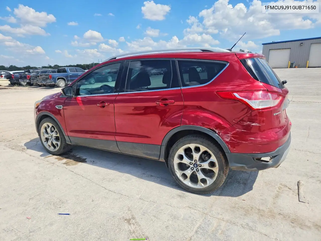2016 FORD ESCAPE VIN 1FMCU9J91GUB71650 — фото 2