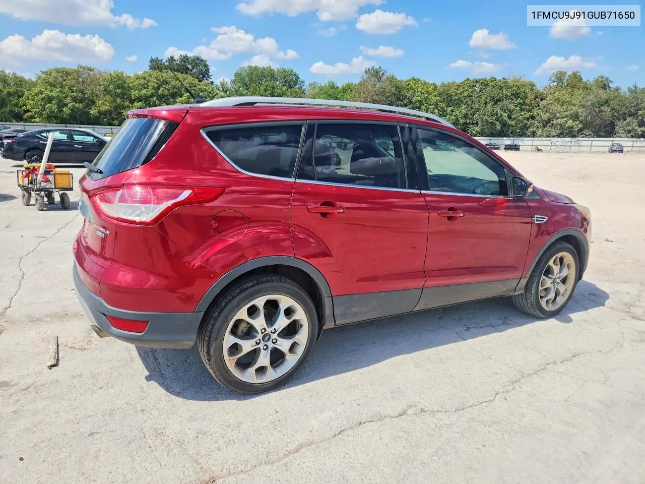 2016 FORD ESCAPE VIN 1FMCU9J91GUB71650 — фото 3