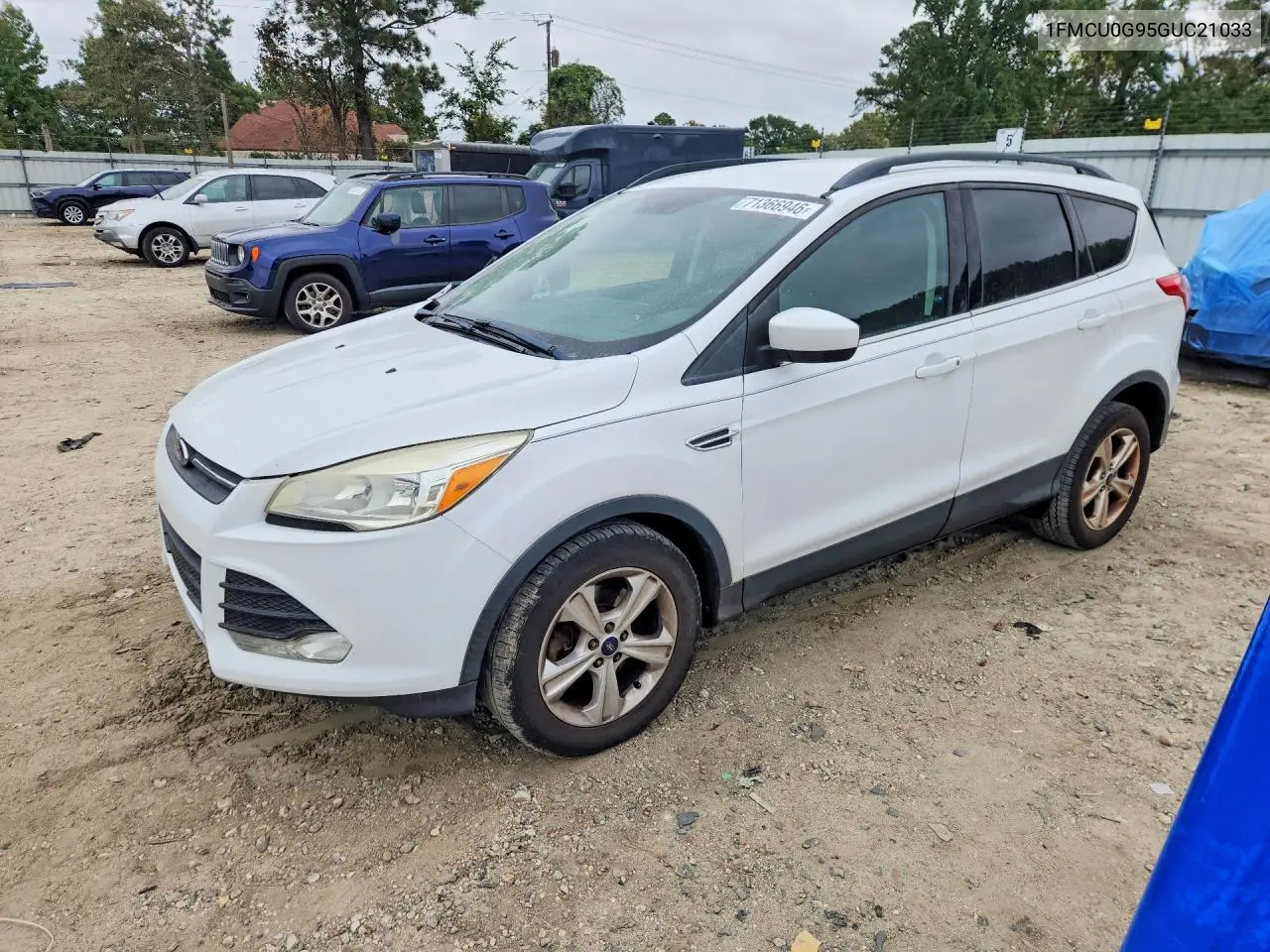 FORD ESCAPE 2016, VIN 1FMCU0G95GUC21033