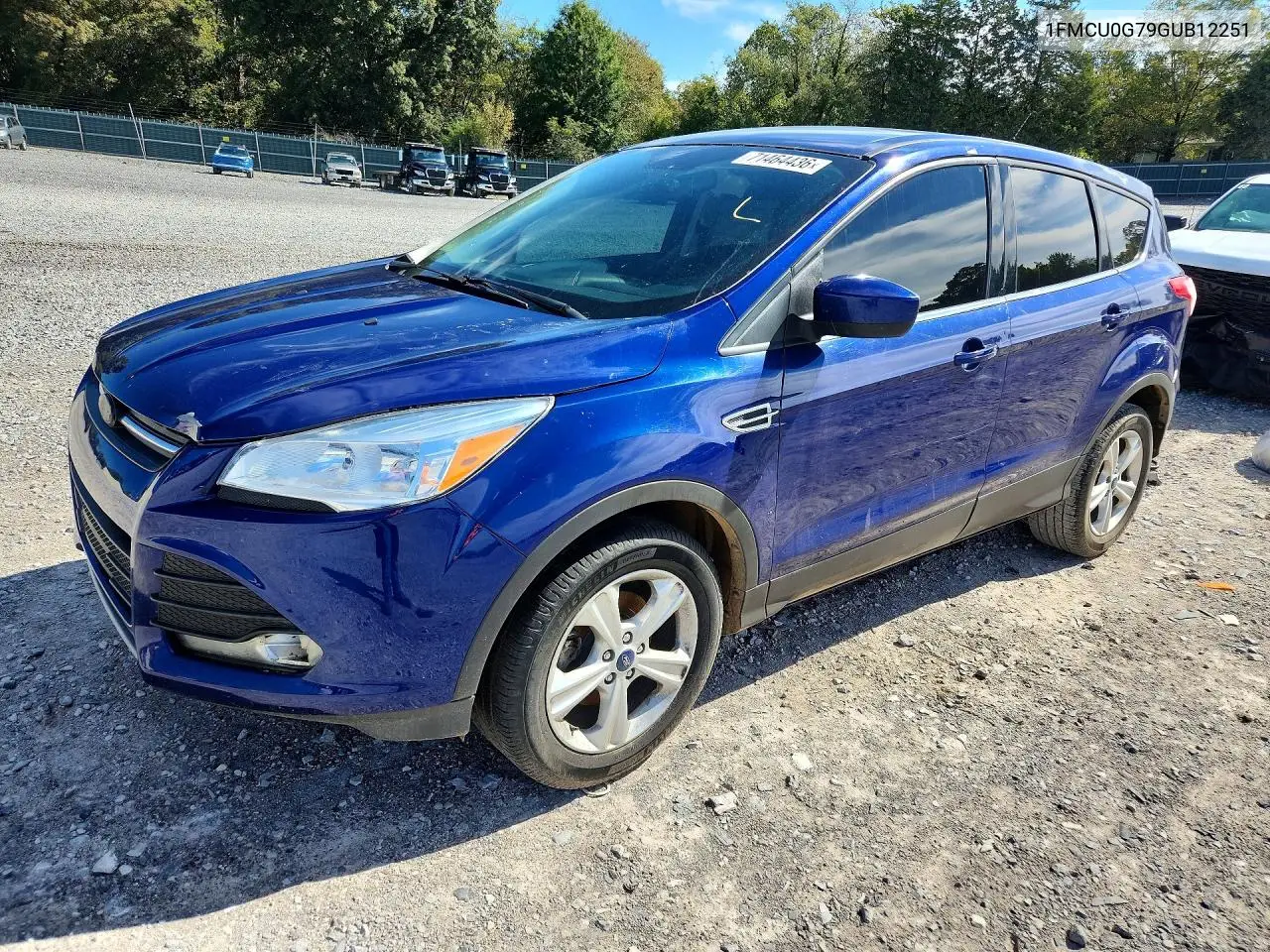 FORD ESCAPE 2016, VIN 1FMCU0G79GUB12251