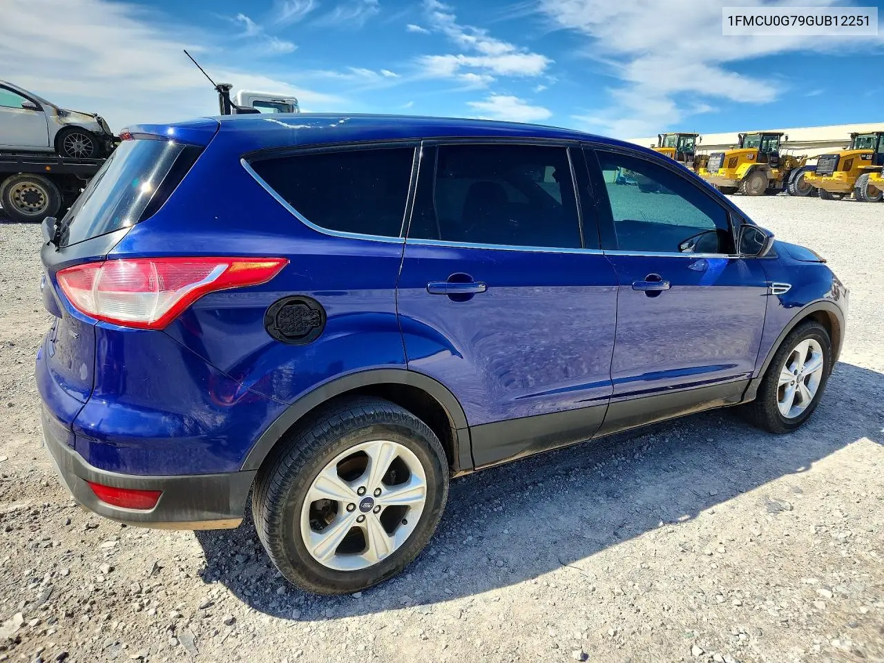 2016 FORD ESCAPE VIN 1FMCU0G79GUB12251 — фото 3
