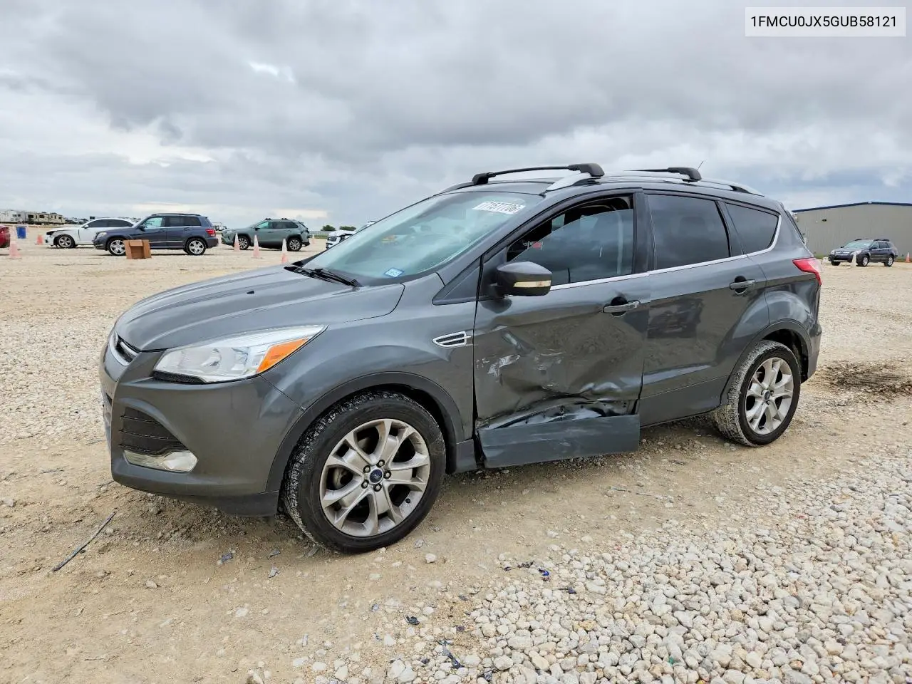 FORD ESCAPE 2016, VIN 1FMCU0JX5GUB58121