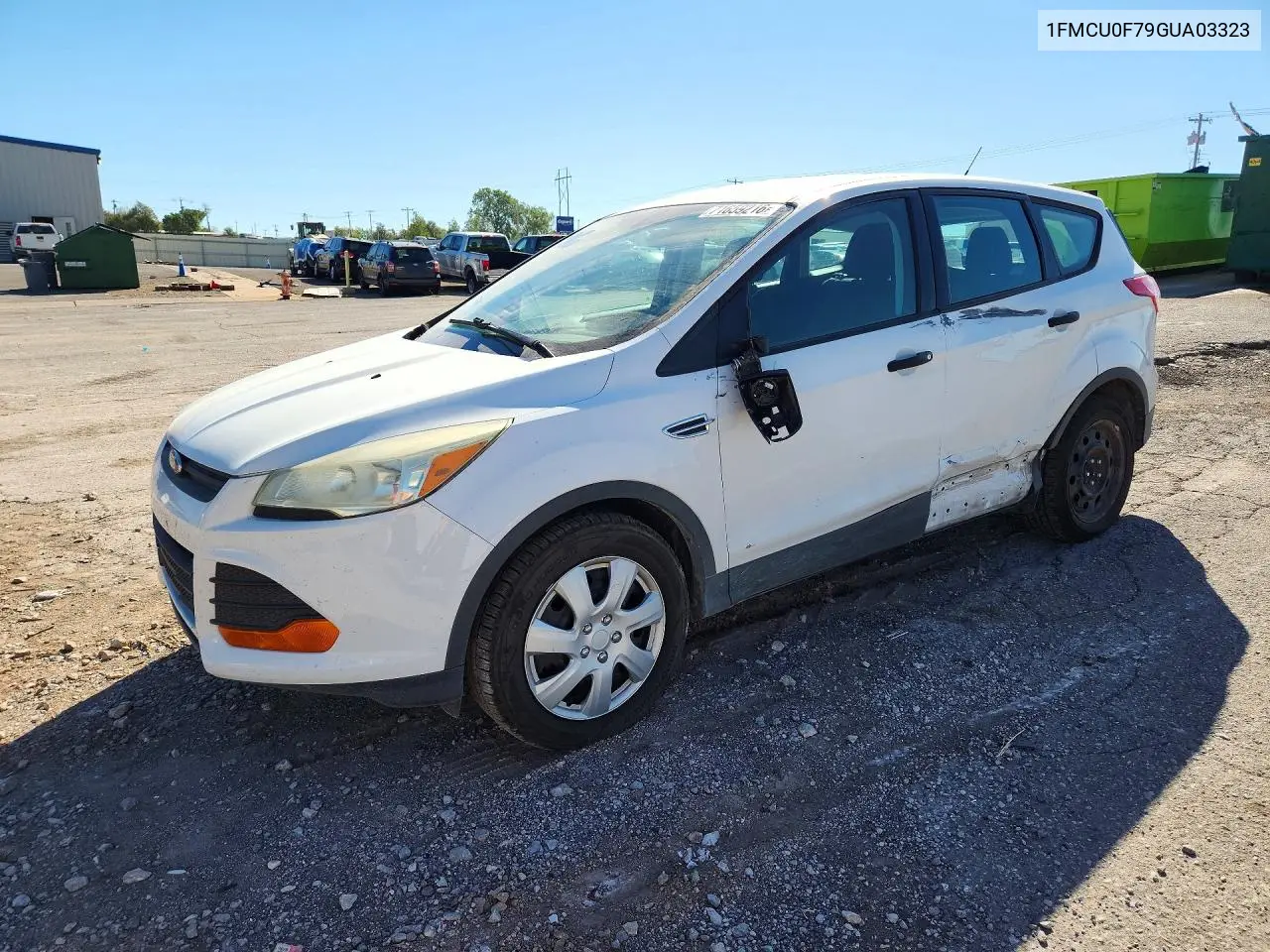 FORD ESCAPE 2016, VIN 1FMCU0F79GUA03323