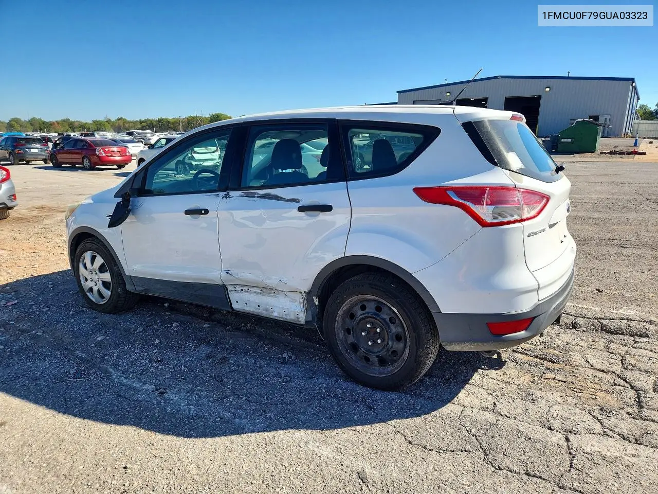 2016 FORD ESCAPE VIN 1FMCU0F79GUA03323 — фото 2