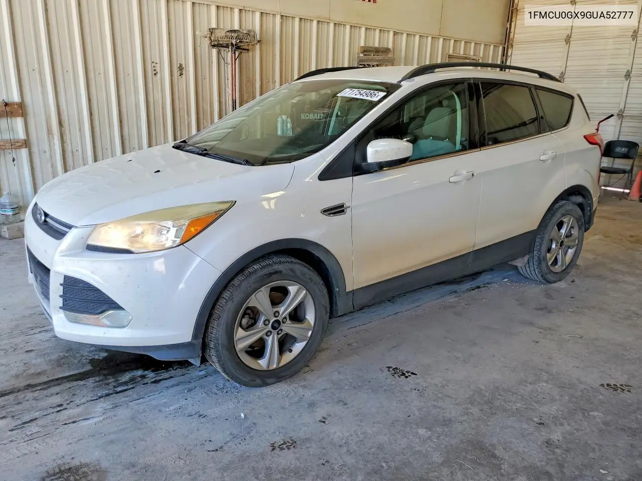 FORD ESCAPE 2016, VIN 1FMCU0GX9GUA52777