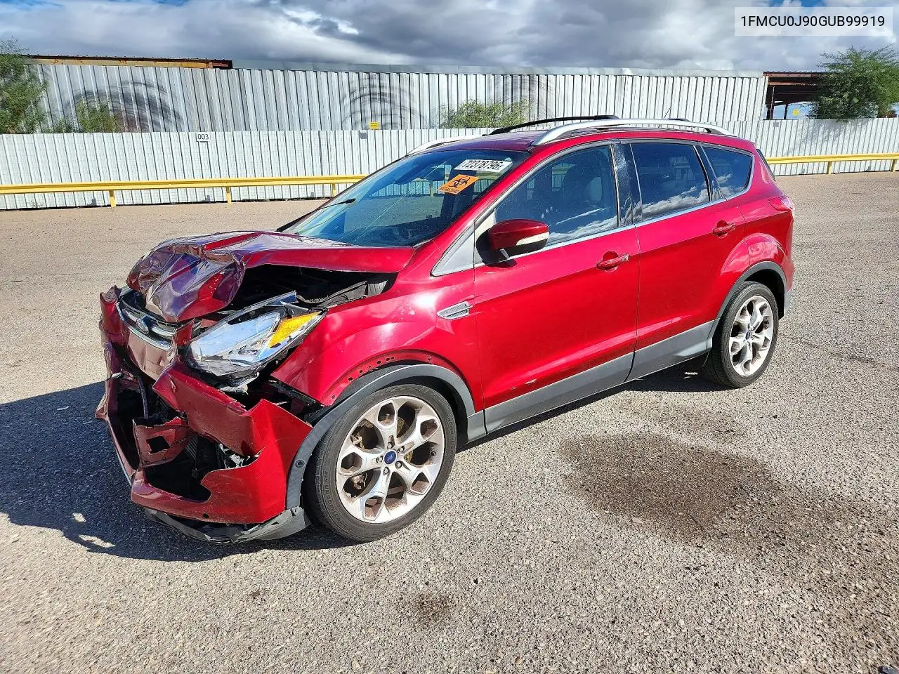 FORD ESCAPE 2016, VIN 1FMCU0J90GUB99919