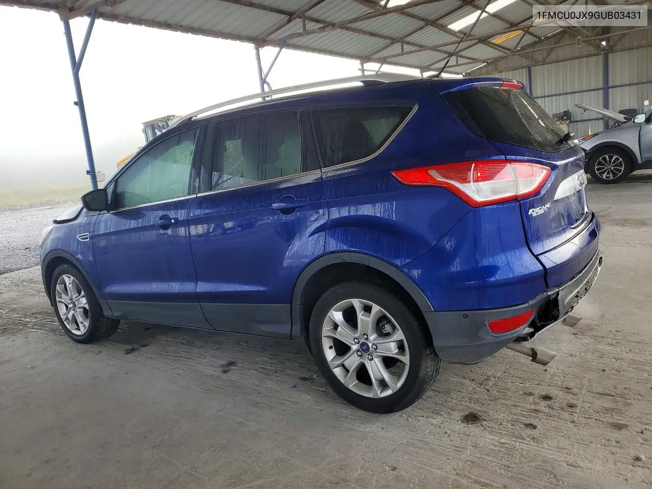2016 FORD ESCAPE VIN 1FMCU0JX9GUB03431 — фото 2