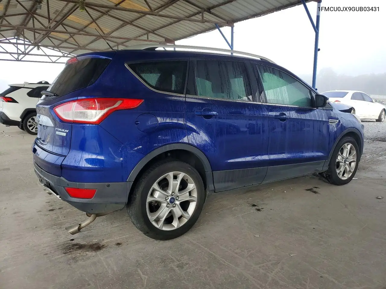 2016 FORD ESCAPE VIN 1FMCU0JX9GUB03431 — фото 3