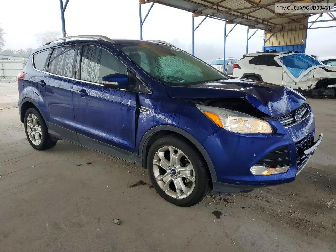 2016 FORD ESCAPE VIN 1FMCU0JX9GUB03431 — фото 4