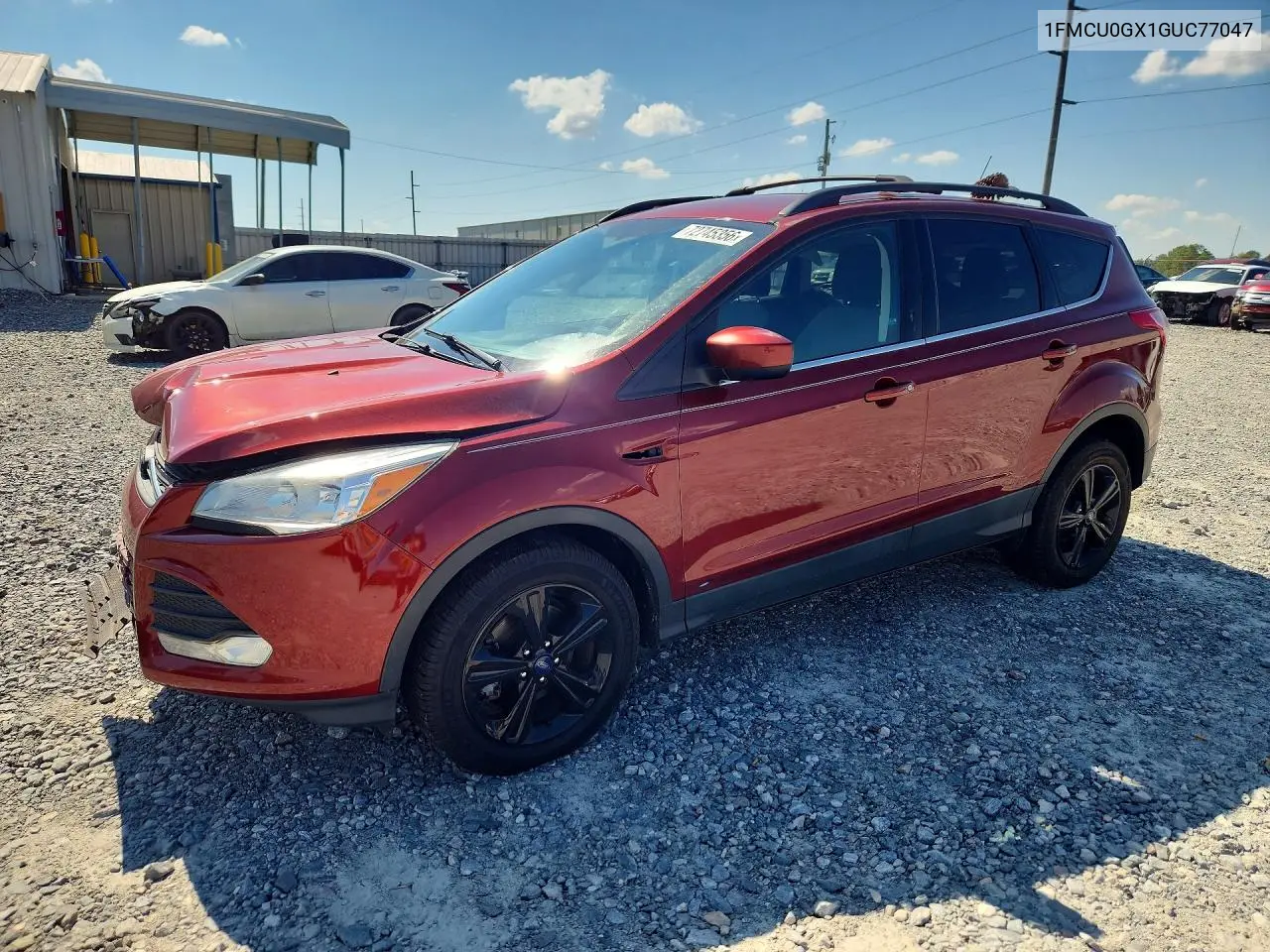 FORD ESCAPE 2016, VIN 1FMCU0GX1GUC77047