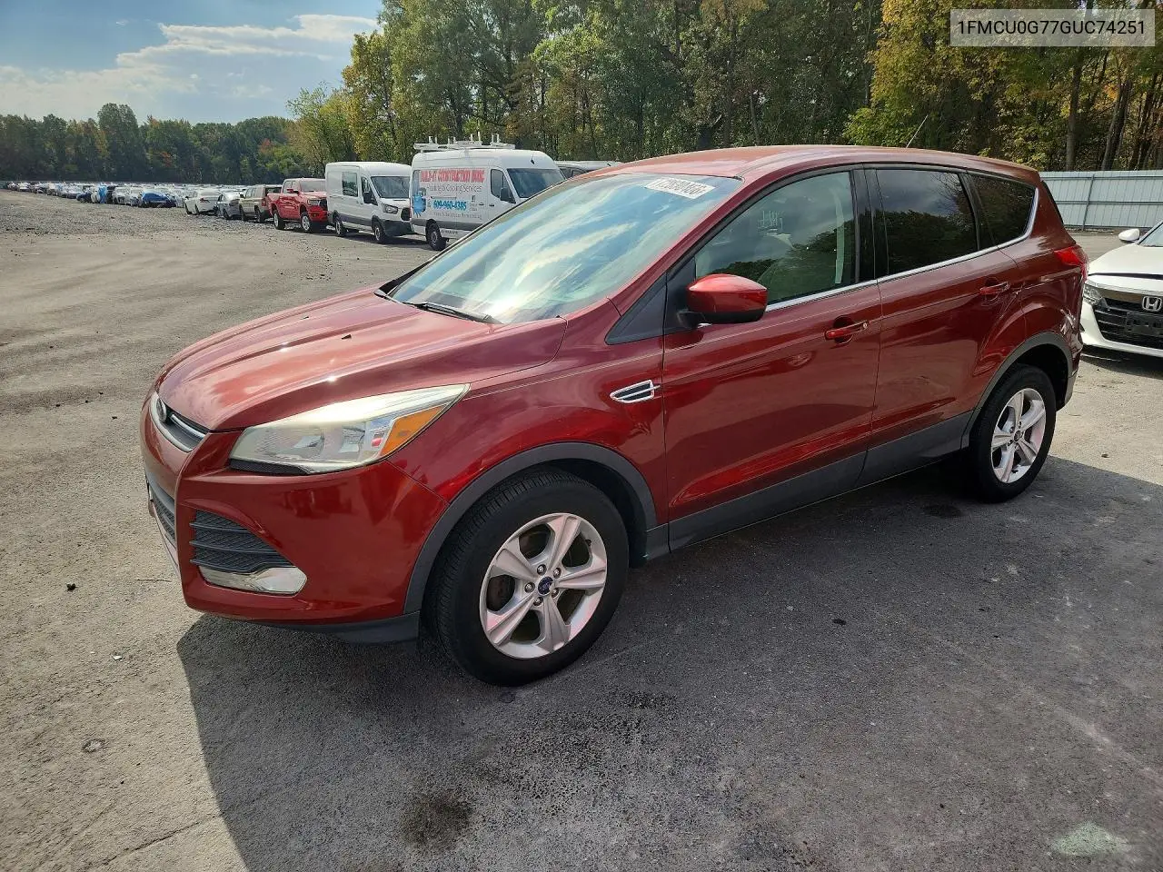 FORD ESCAPE 2016, VIN 1FMCU0G77GUC74251