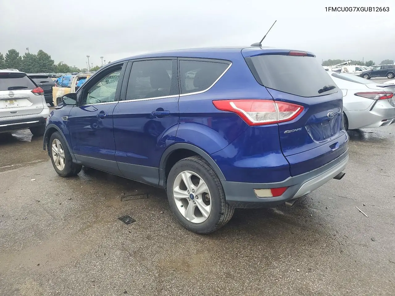 2016 FORD ESCAPE VIN 1FMCU0G7XGUB12663 — фото 2