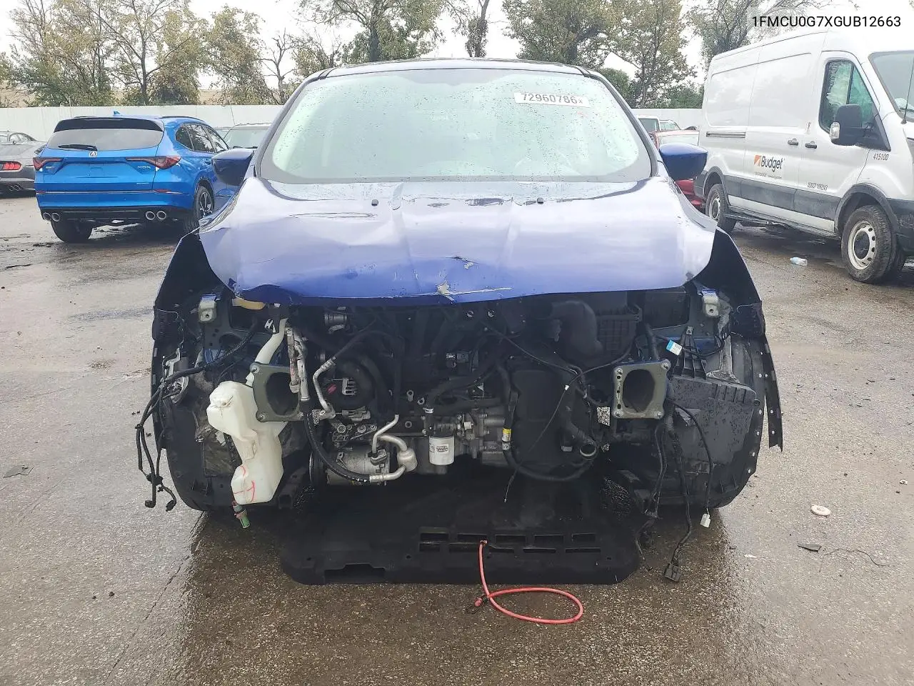 2016 FORD ESCAPE VIN 1FMCU0G7XGUB12663 — фото 5