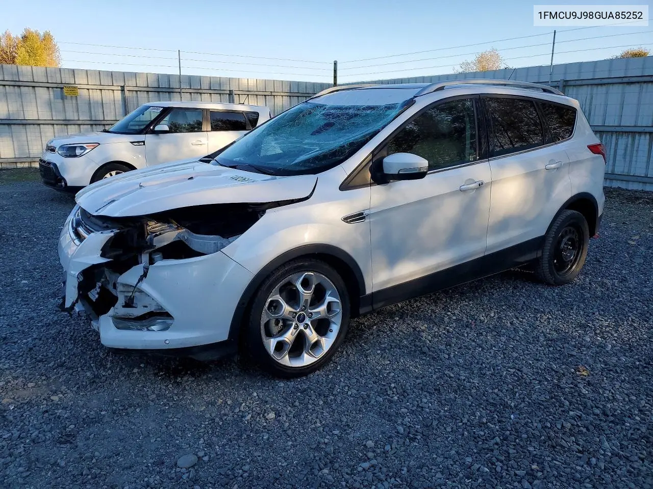 FORD ESCAPE 2016, VIN 1FMCU9J98GUA85252